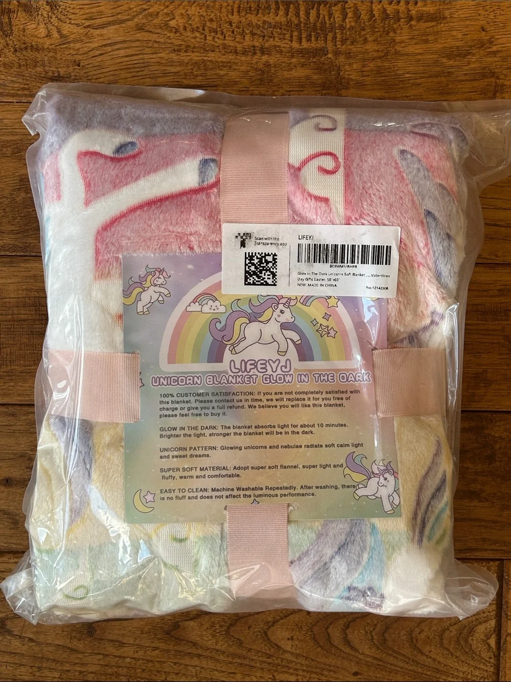 Glow in the Dark Unicorn Blanket LIFEYJ 50